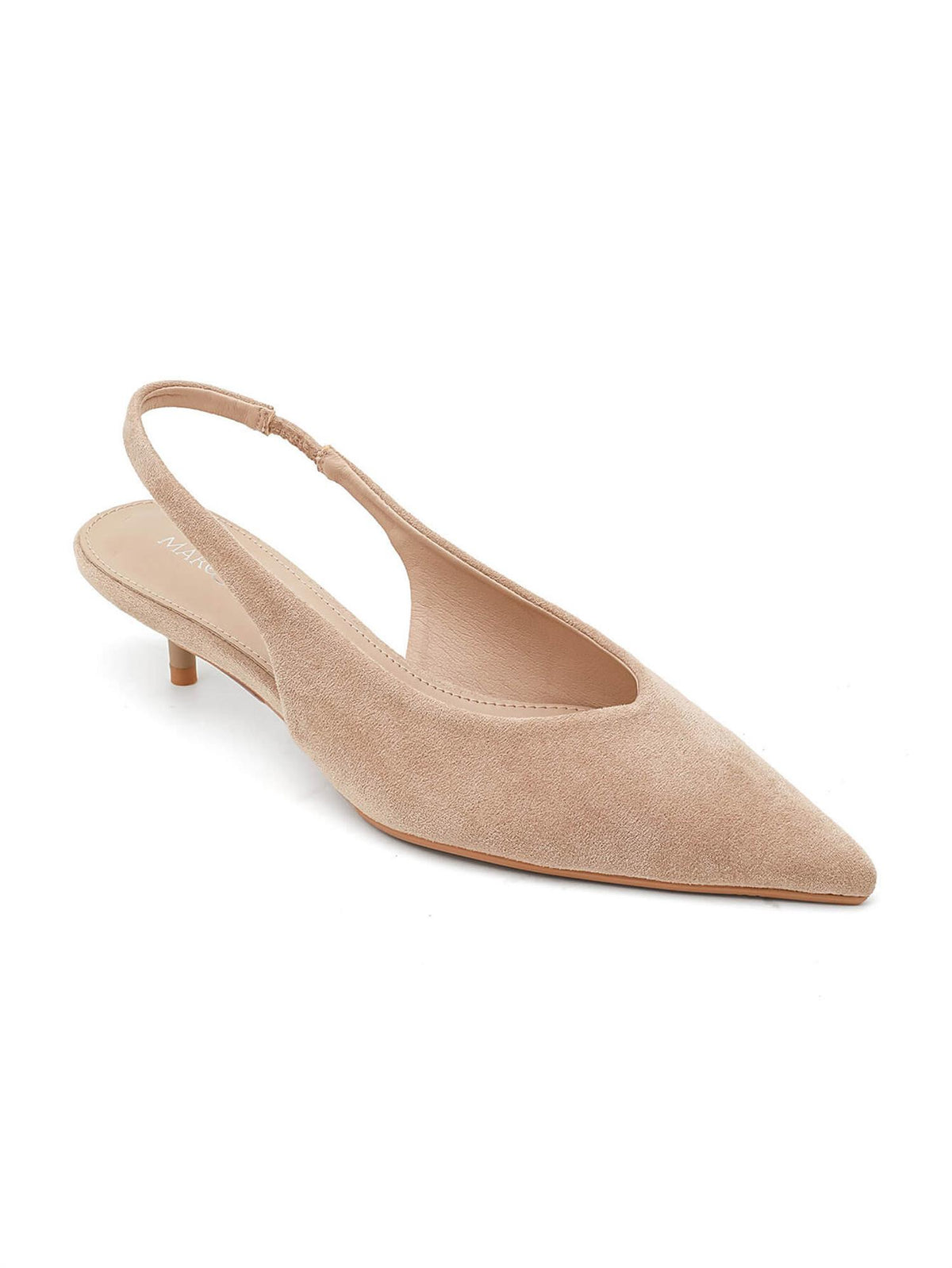 Slingback kitten heels 9793 - Beige
