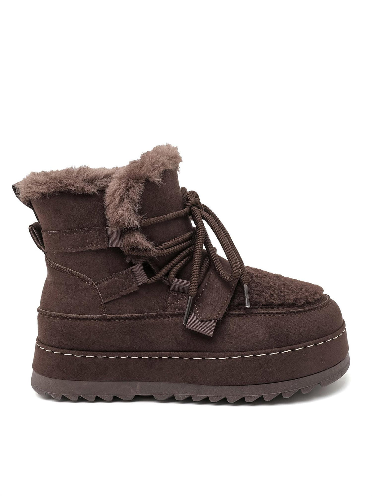 Foret vintersko - Brun