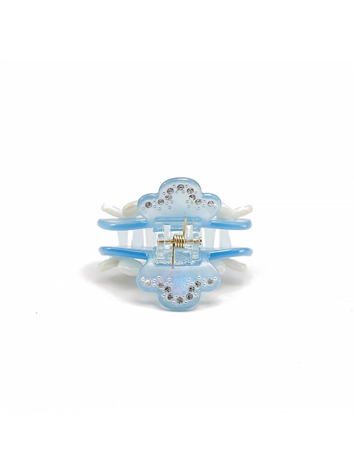 Rapunzel Rhinestone Mini Claw - Blå