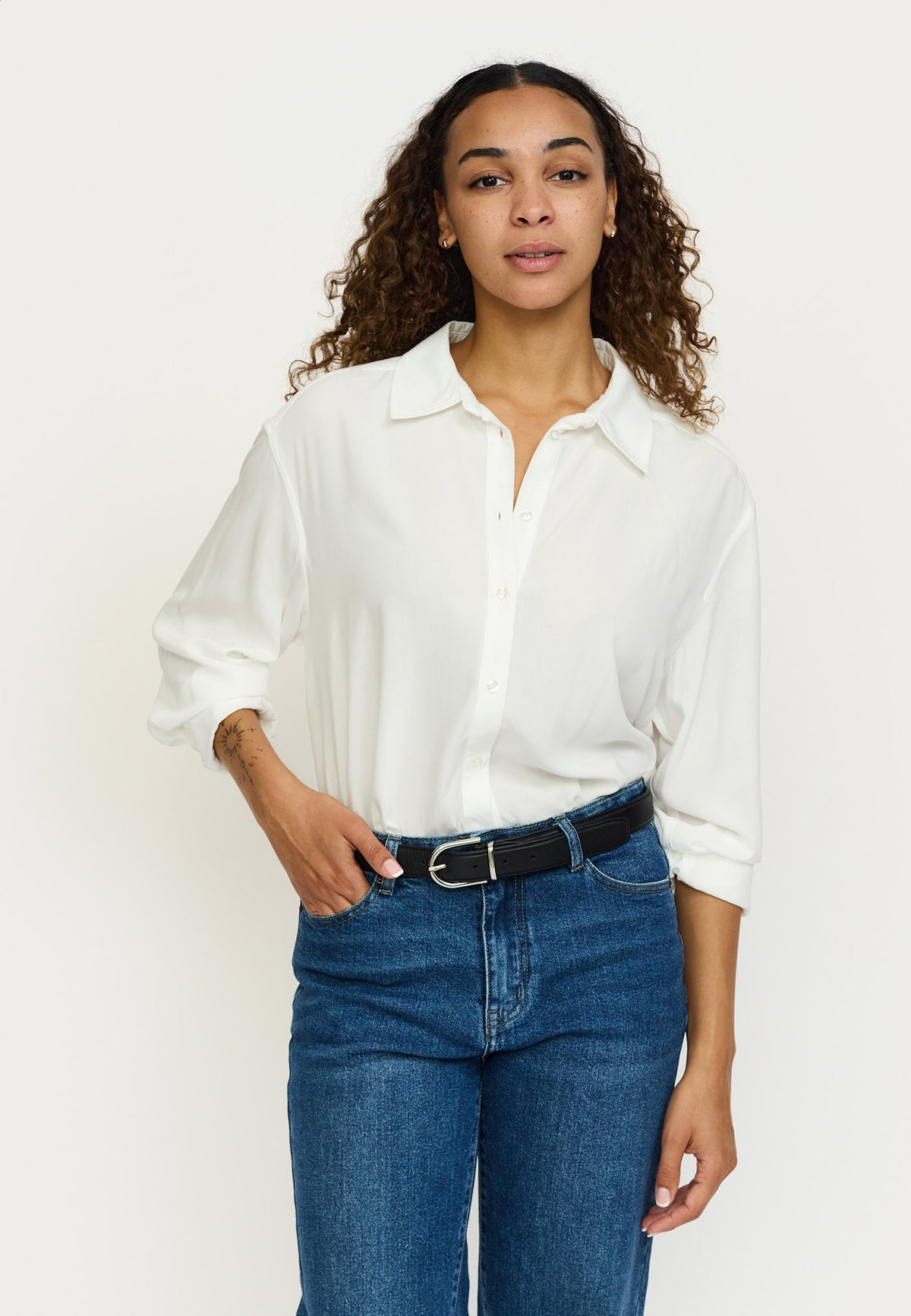 Freedom Loose Shirt - Hvit