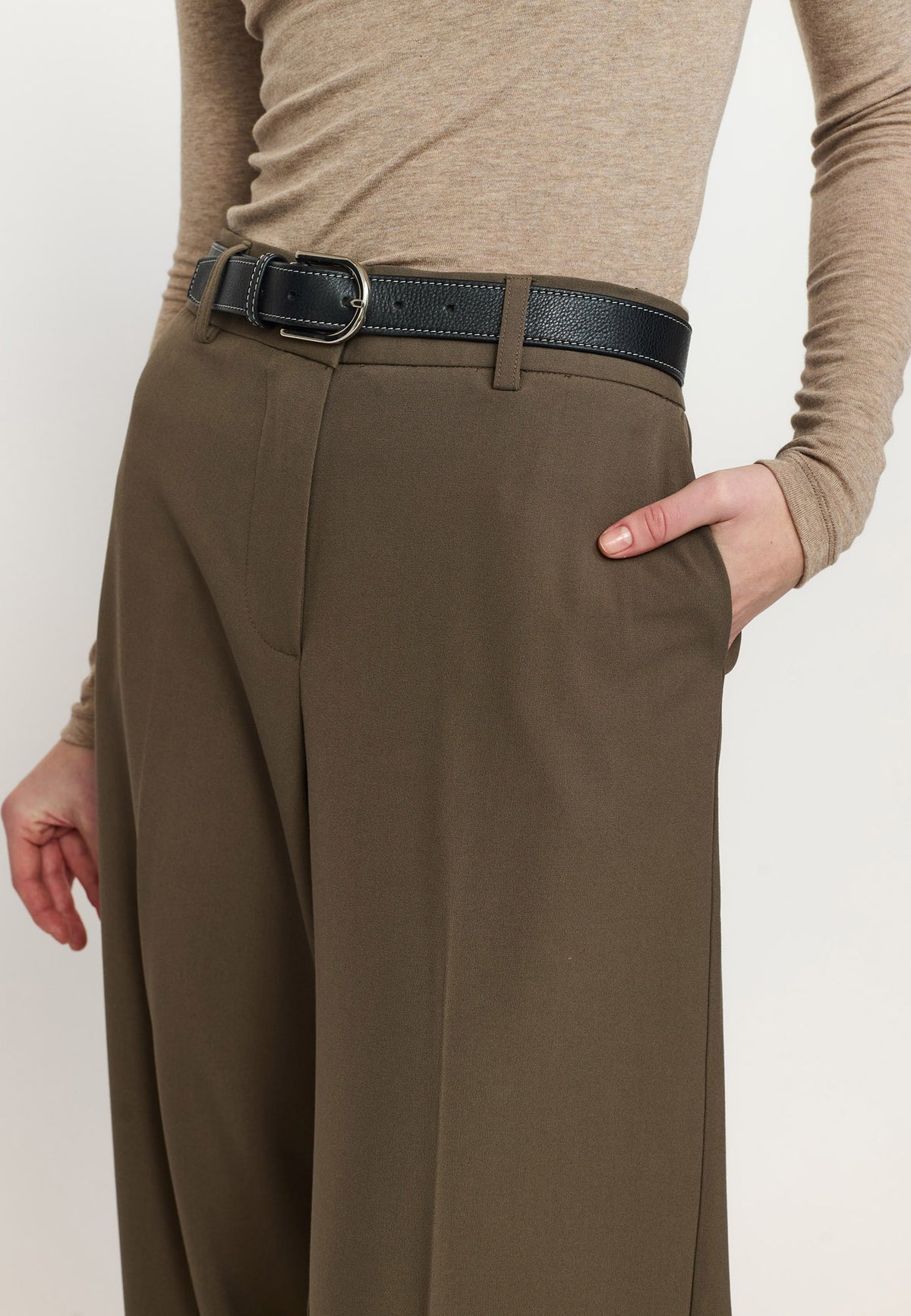 Vilja Pant GRS - Gråbrun