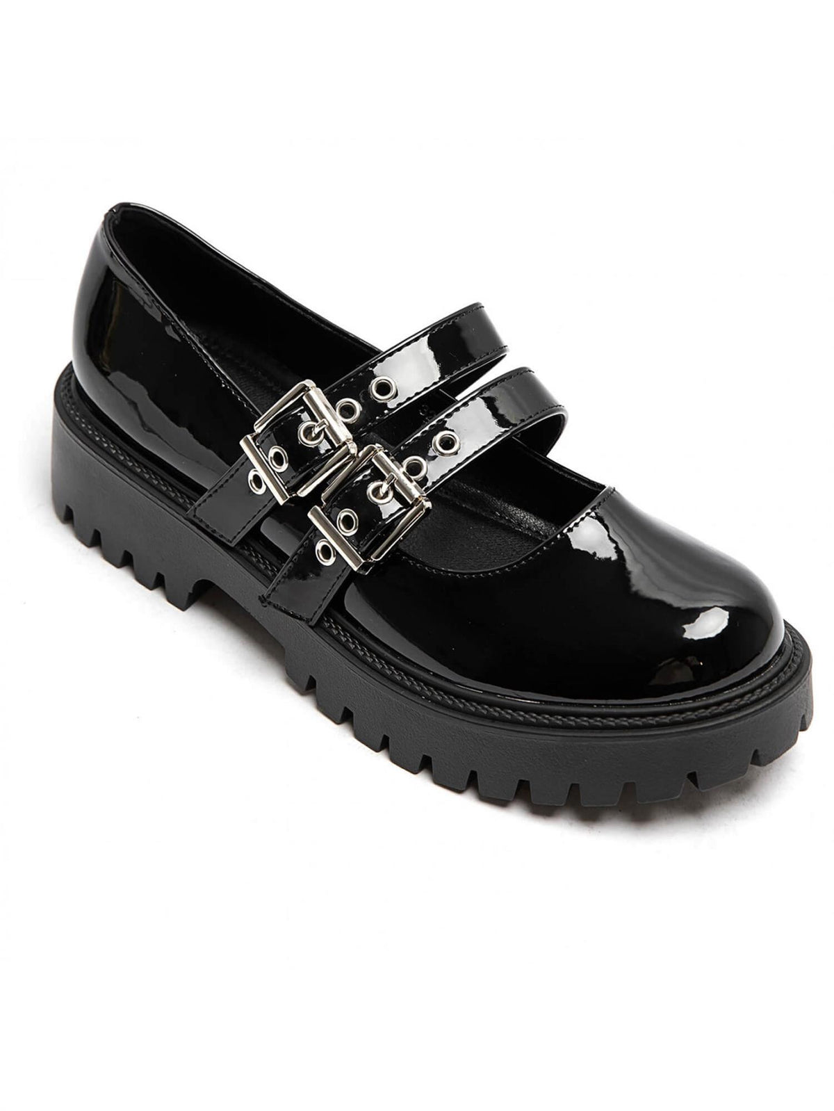 Buckled mary janes 3231 - Sort