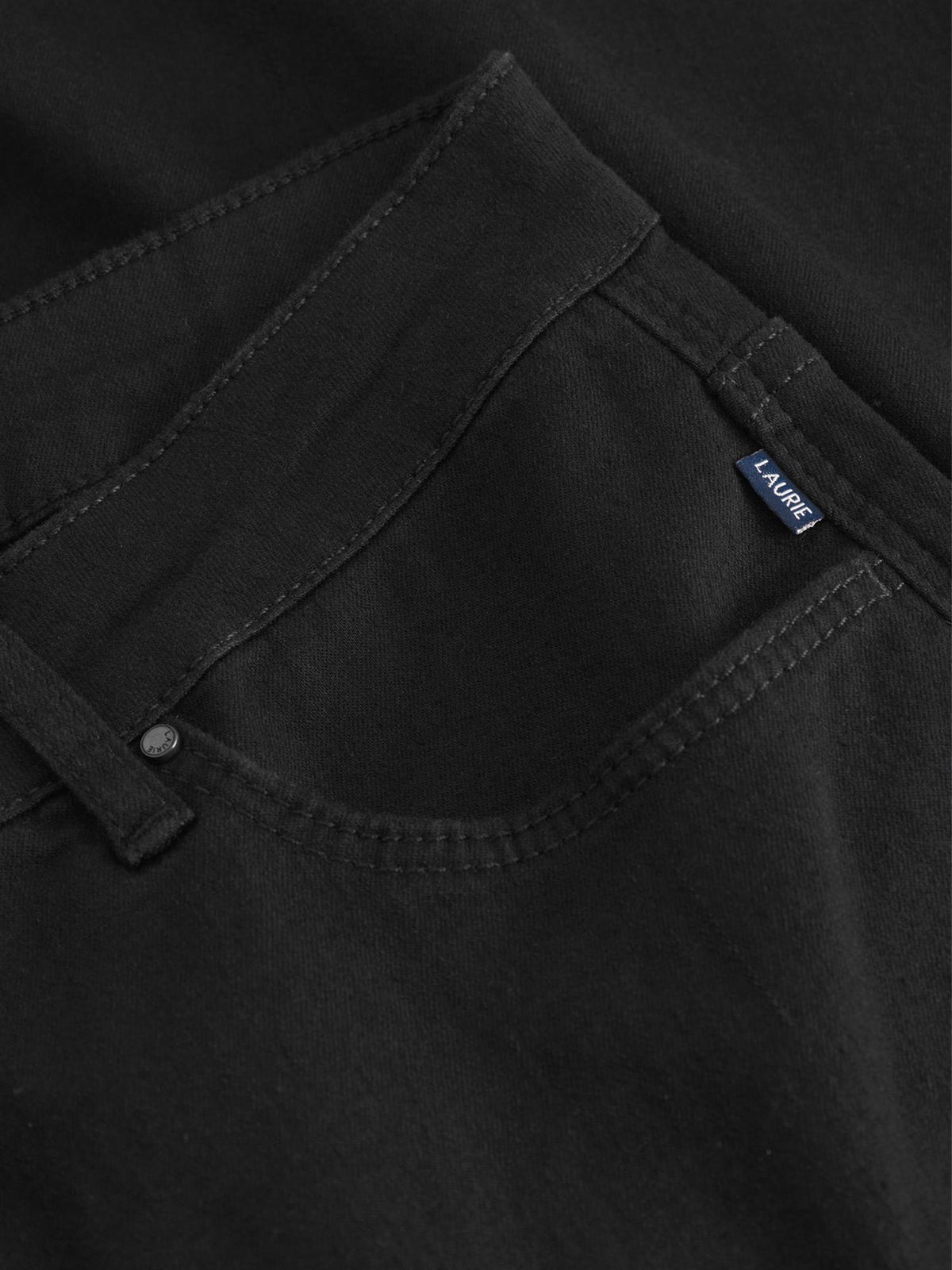 Carol Loose ML - Black Denim