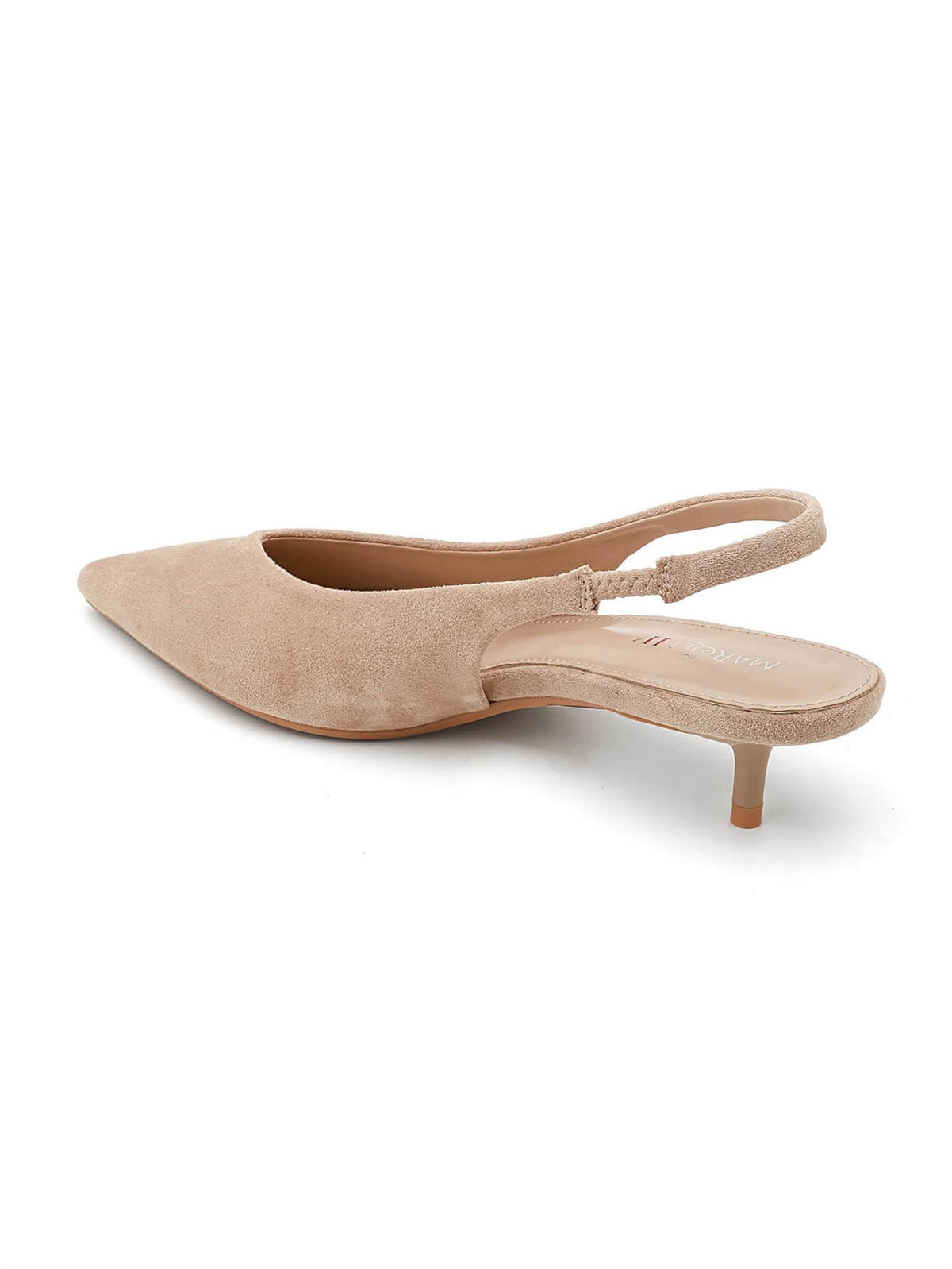 Slingback kitten heels 9793 - Beige
