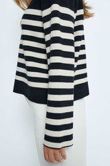 Lupi Stripe Knit Pullover