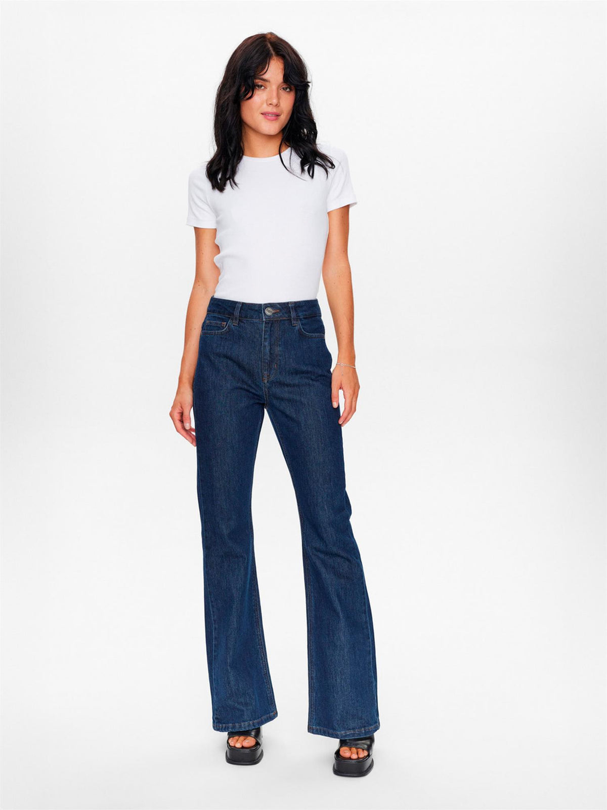 London Jeans Long - Dark Blue Denim